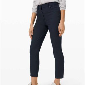 Lululemon City Sleek 5-Pocket 7/8 Pant Navy Size 10
